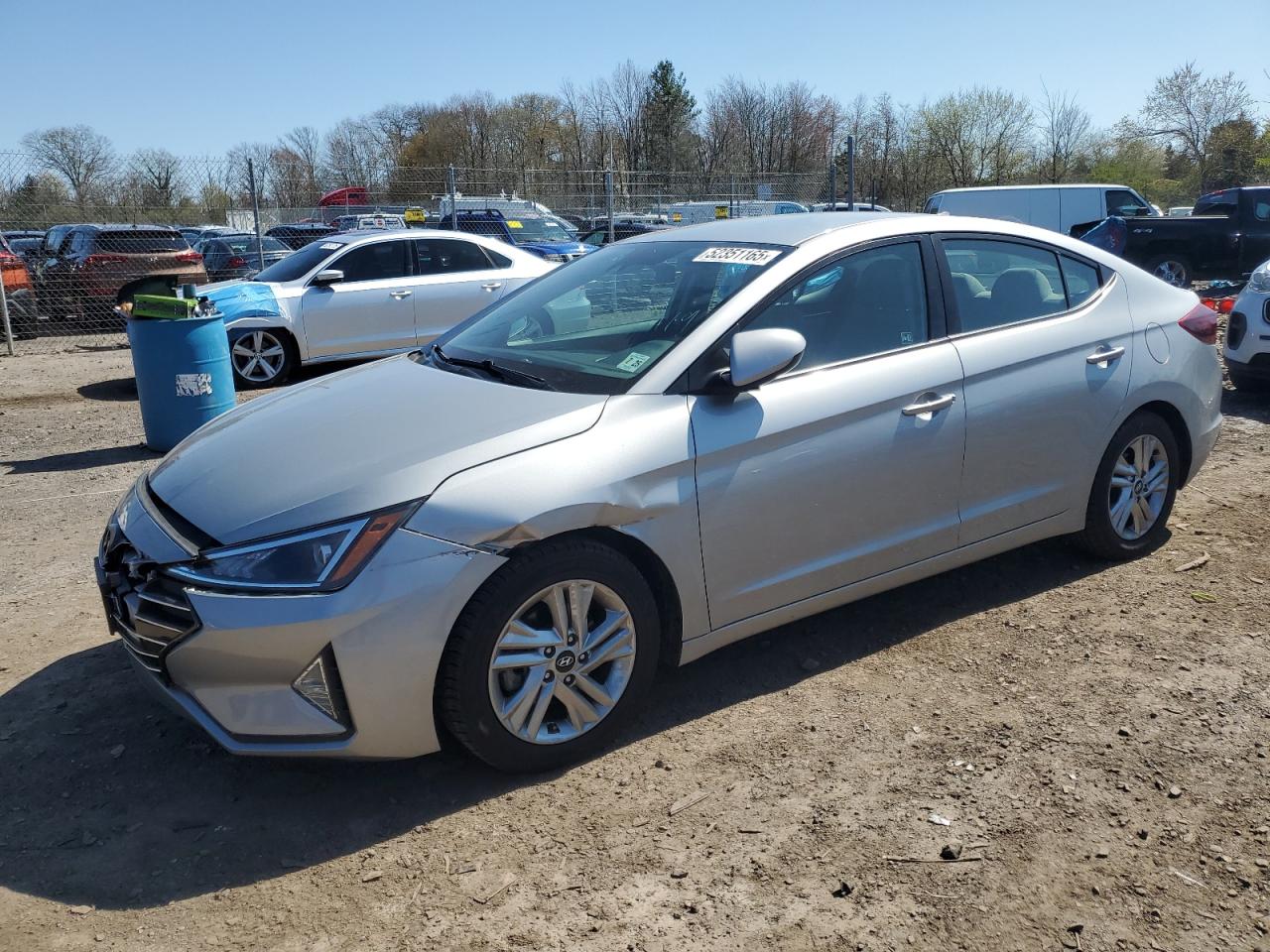 2020 Hyundai Elantra Sel zu verkaufen in Chalfont, PA - Front End