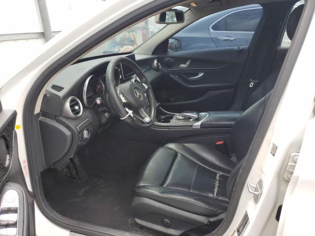 Sedans MERCEDES-BENZ C-CLASS 2016 Biały