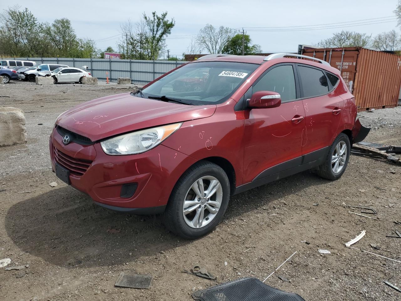 2012 Hyundai Tucson Gls იყიდება Chicago Heights-ში, IL - Rear End