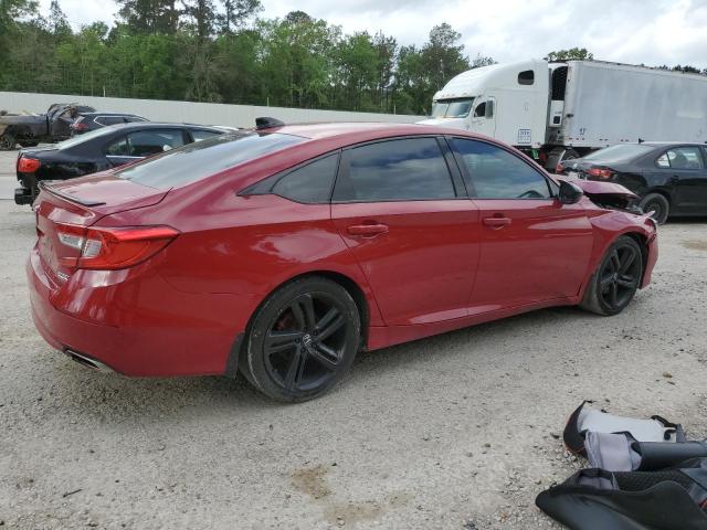  HONDA ACCORD 2022 Red
