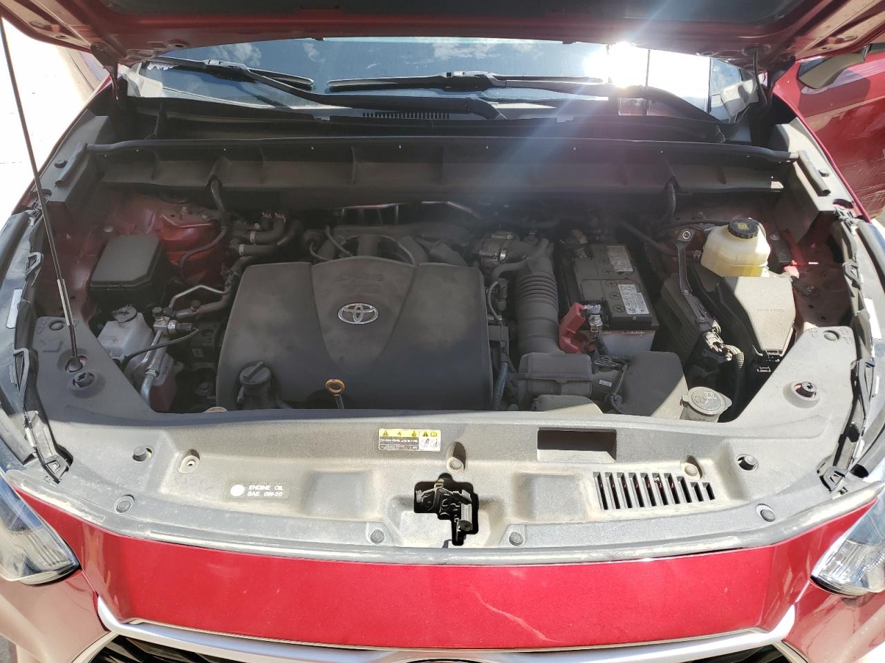 2022 Toyota Highlander L VIN: 5TDZZRAH0NS551913 Lot: 51853275