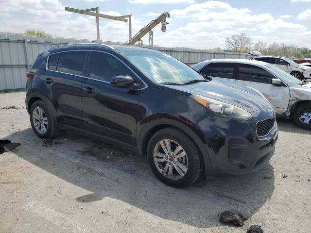 KIA SPORTAGE 2018 Чорний