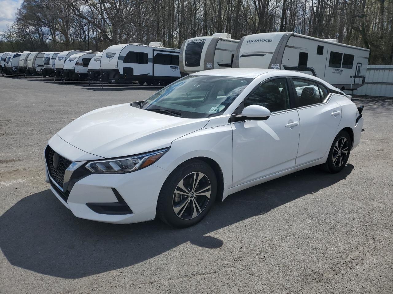 2021 Nissan Sentra Sv for Sale in Glassboro, NJ - Rear End