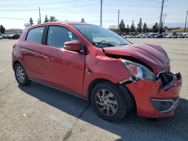  MITSUBISHI MIRAGE 2017 Красный