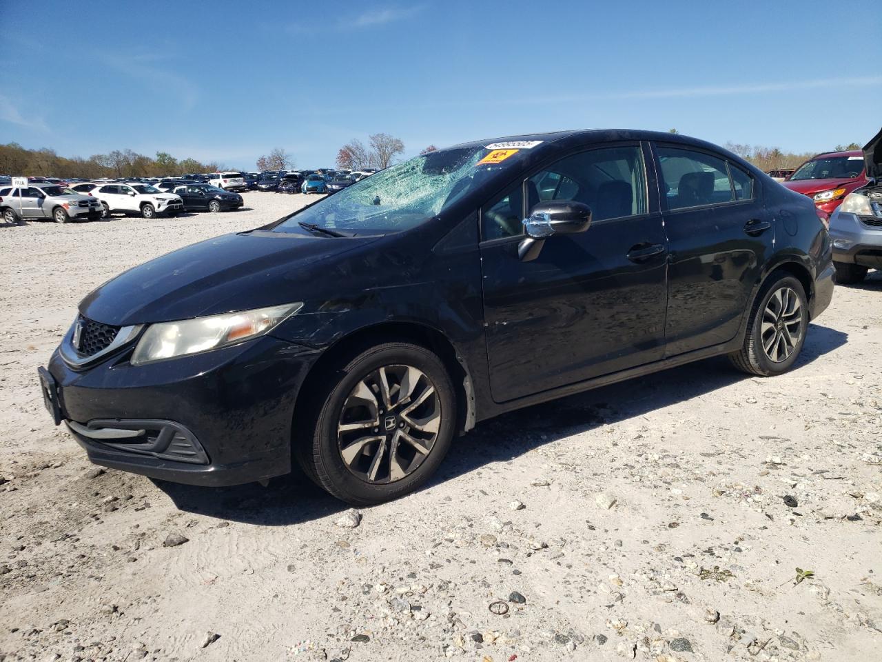 2014 Honda Civic Ex for Sale in West Warren, MA - Front End