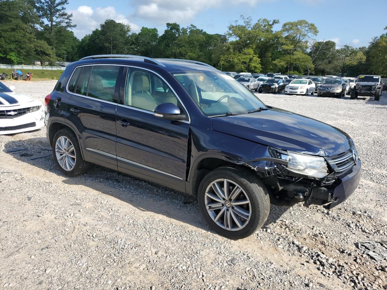 2016 Volkswagen Tiguan S VIN: WVGAV7AXXGW561593 Lot: 53642015