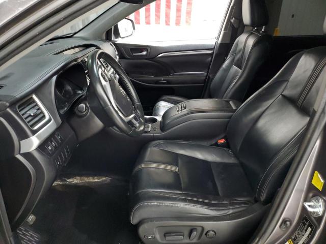  TOYOTA HIGHLANDER 2017 Gray