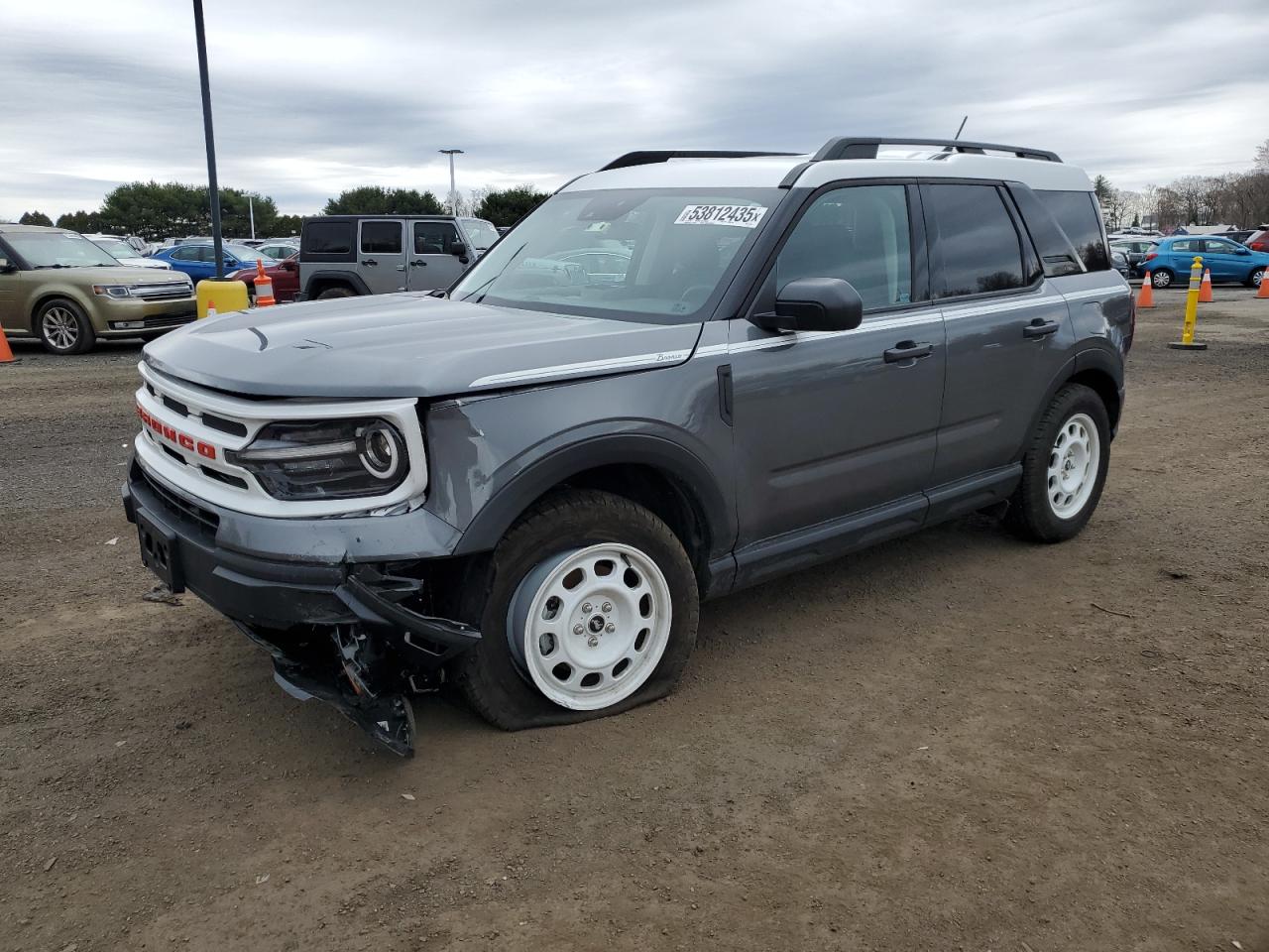 2024 Ford Bronco Sport Heritage na sprzedaż w East Granby, CT - Front End