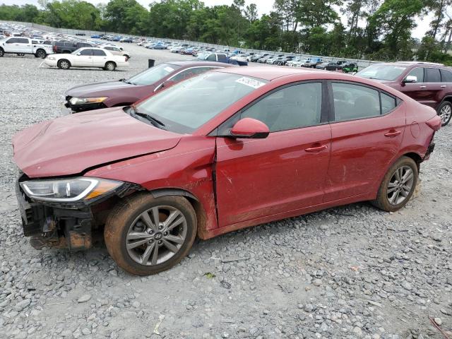  HYUNDAI ELANTRA 2017 Czerwony