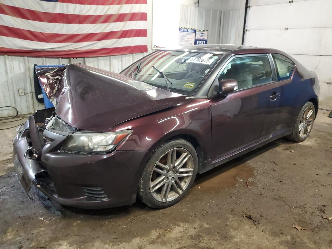 2012 Toyota Scion Tc на продаже в Lyman, ME - Front End