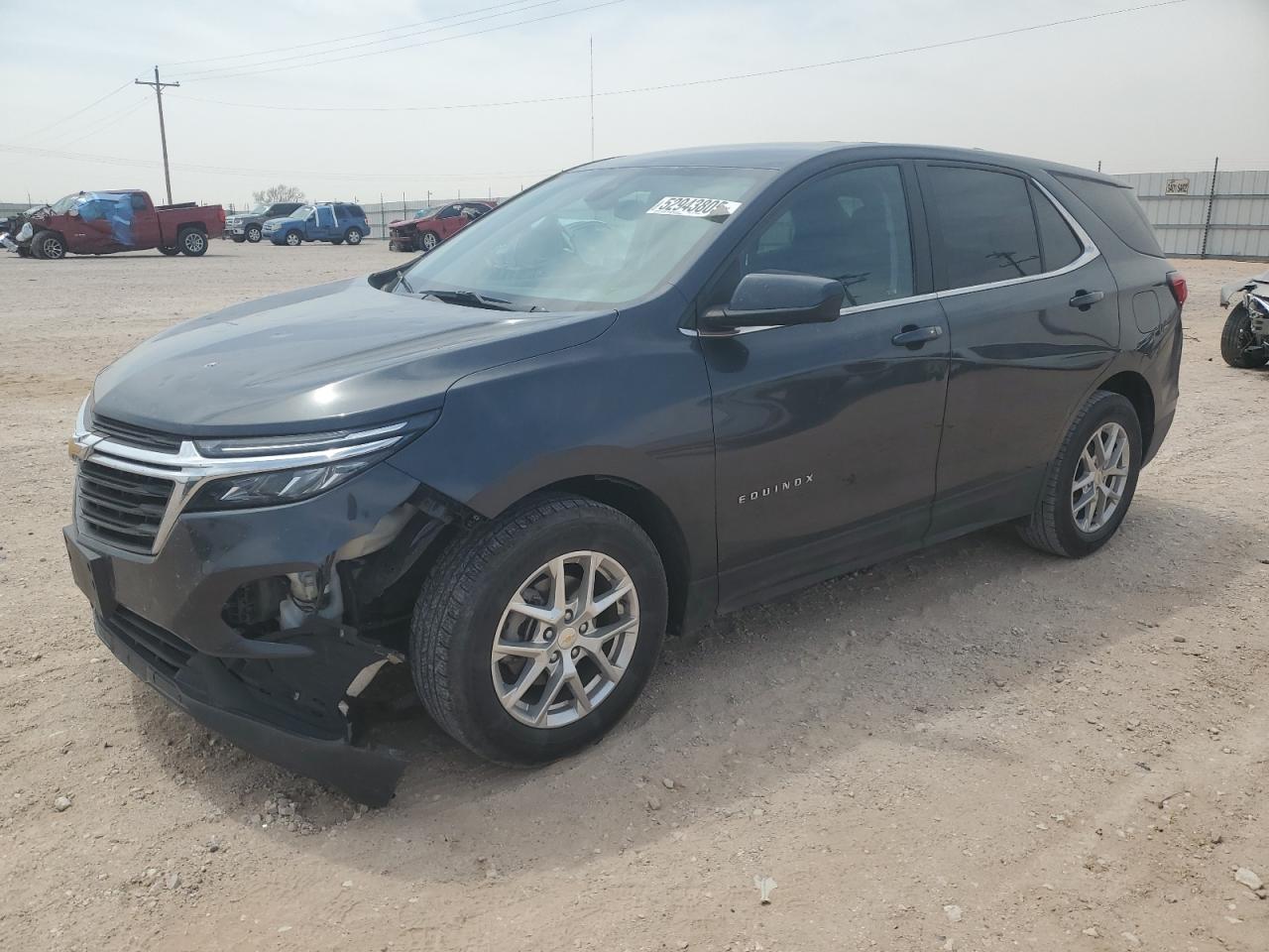 2022 Chevrolet Equinox Lt იყიდება Andrews-ში, TX - Front End