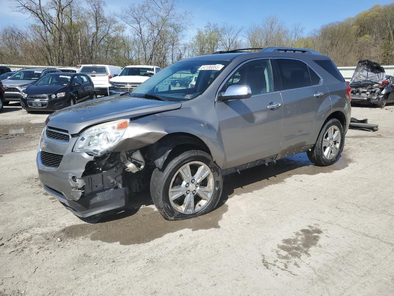 2012 Chevrolet Equinox Ltz for Sale in Ellwood City, PA - Front End