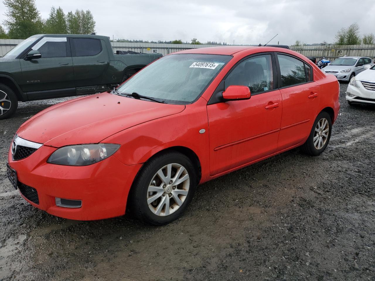 2007 Mazda 3 I იყიდება Arlington-ში, WA - Front End