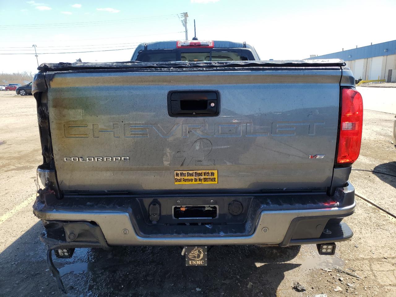 2021 Chevrolet Colorado Z71 VIN: 1GCHTDEN7M1101834 Lot: 52035495