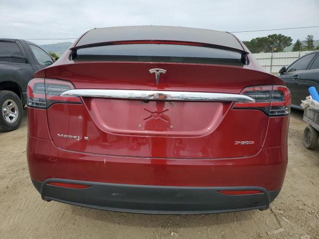 Паркетники TESLA MODEL X 2016 Червоний