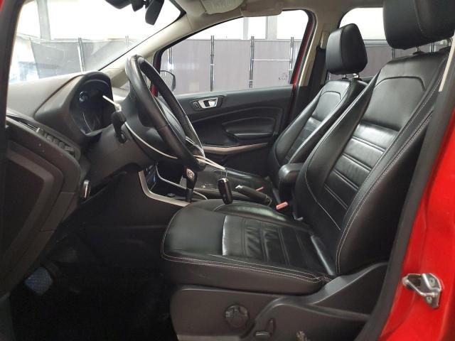 FORD ECOSPORT 2020 Red