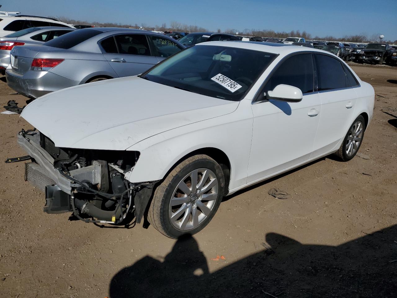 2012 Audi A4 Premium за продажба в Elgin, IL - Front End