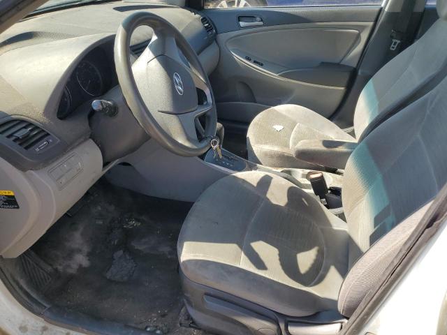  HYUNDAI ACCENT 2015 Білий