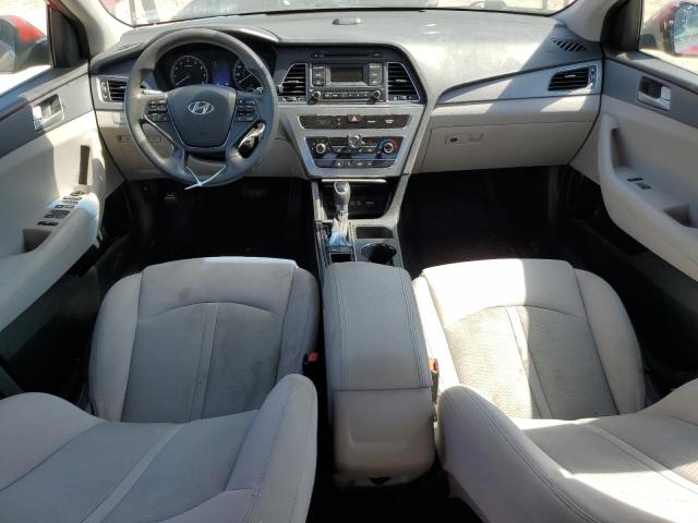 Sedans HYUNDAI SONATA 2017 Czerwony