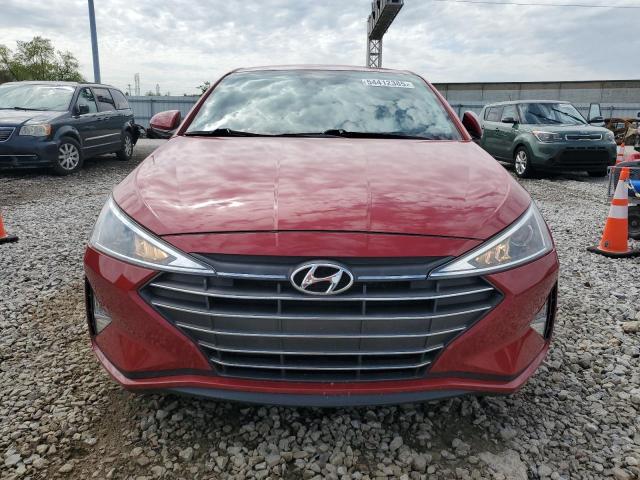  HYUNDAI ELANTRA 2019 Червоний