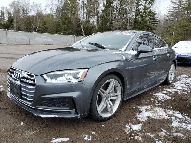 2018 AUDI A5 PREMIUM PLUS S-LINE for sale at Copart ON - COOKSTOWN
