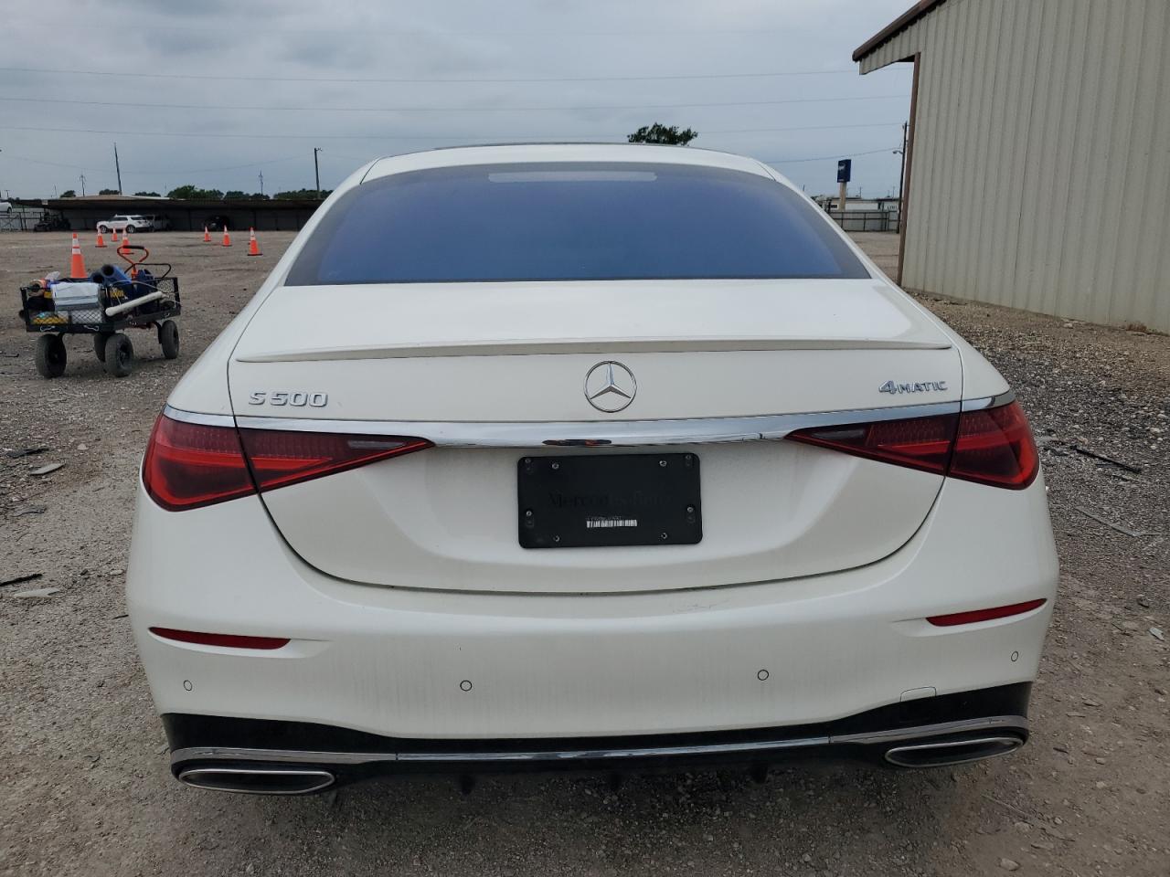 2022 Mercedes-Benz S 500 4Matic VIN: W1K6G6DBXNA166392 Lot: 55101565