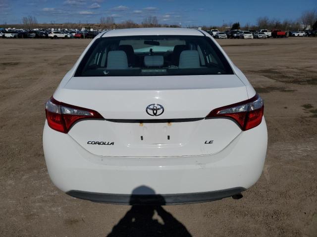Sedans TOYOTA COROLLA 2016 White