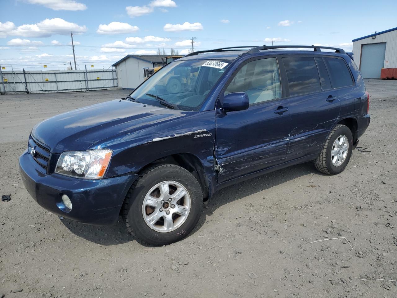 2002 Toyota Highlander Limited للبيع في Airway Heights، WA - All Over