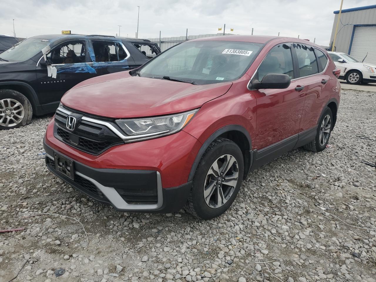 2020 Honda Cr-V Lx იყიდება Cahokia Heights-ში, IL - Hail