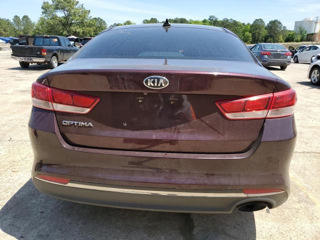  KIA OPTIMA 2016 Burgundy