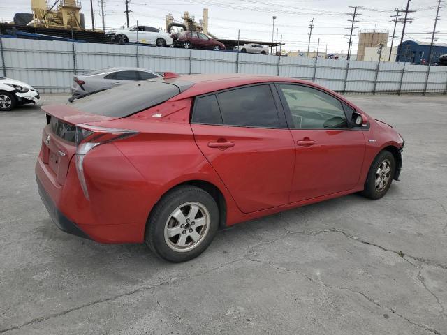 Хэтчбеки TOYOTA PRIUS 2016 Красный