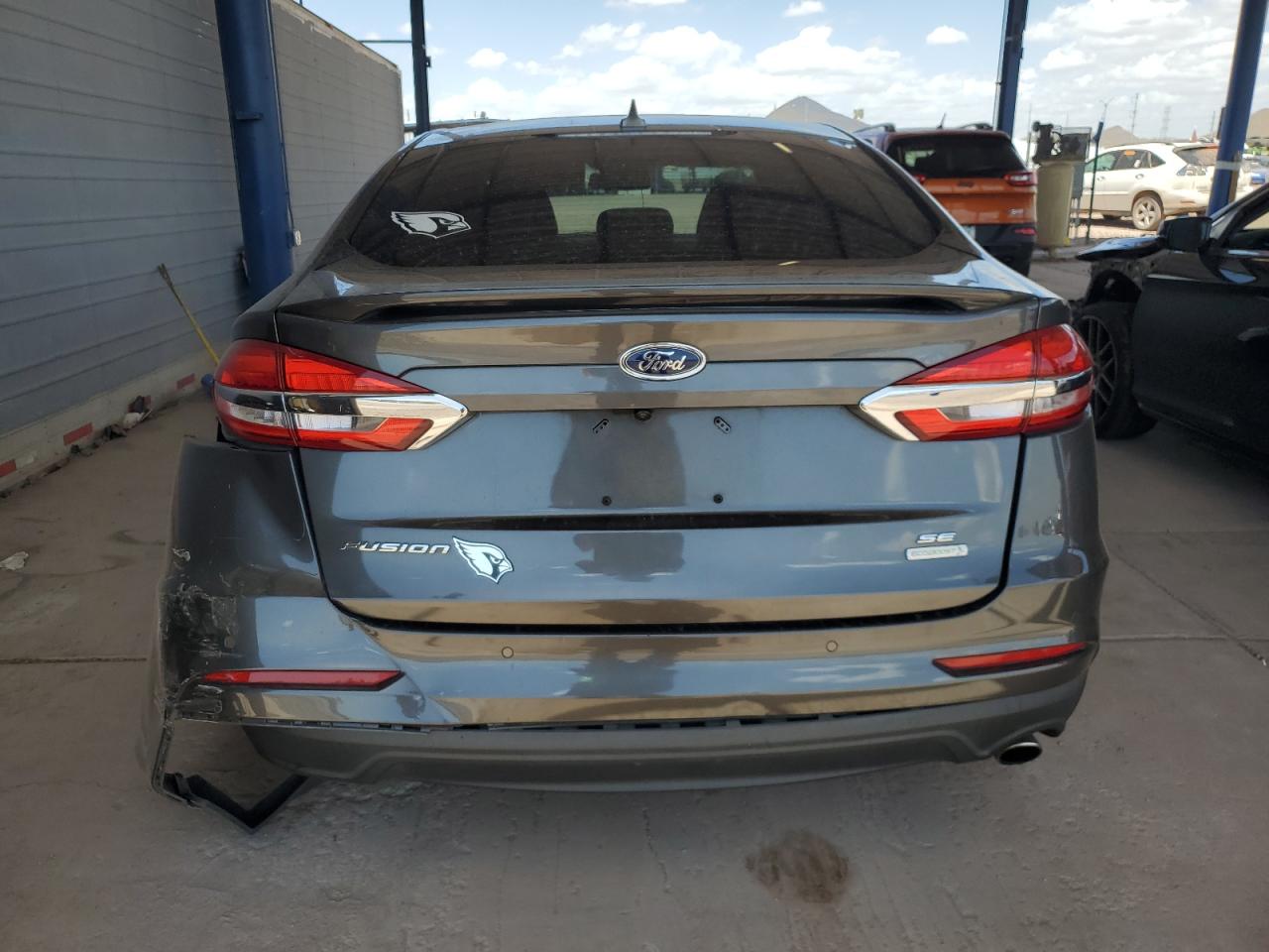 2019 Ford Fusion Se VIN: 3FA6P0HD9KR104489 Lot: 53401055