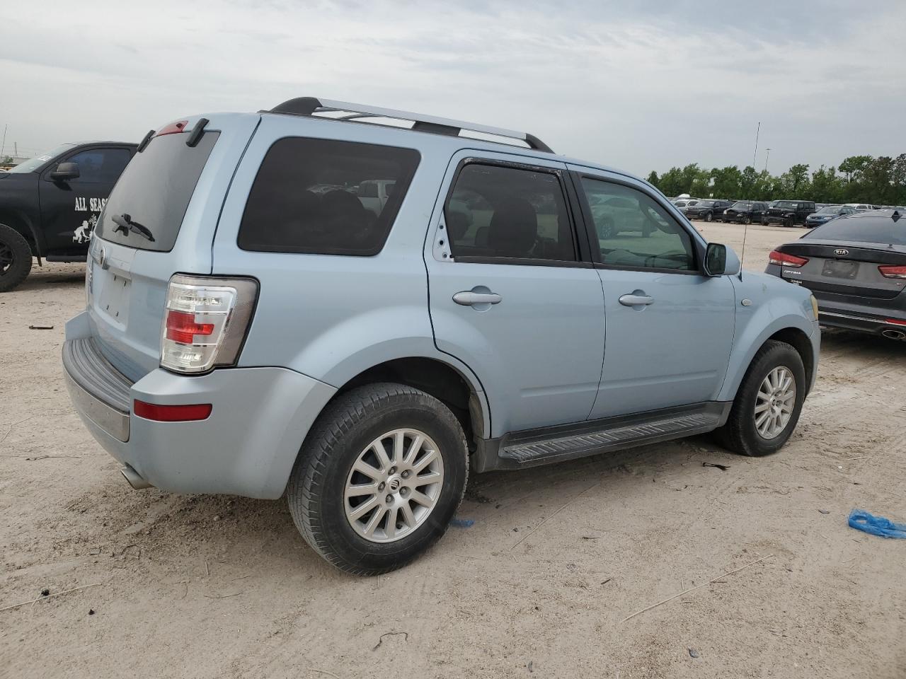 2009 Mercury Mariner Premier blue suv gas 4M2CU87G69KJ10971 photo #4