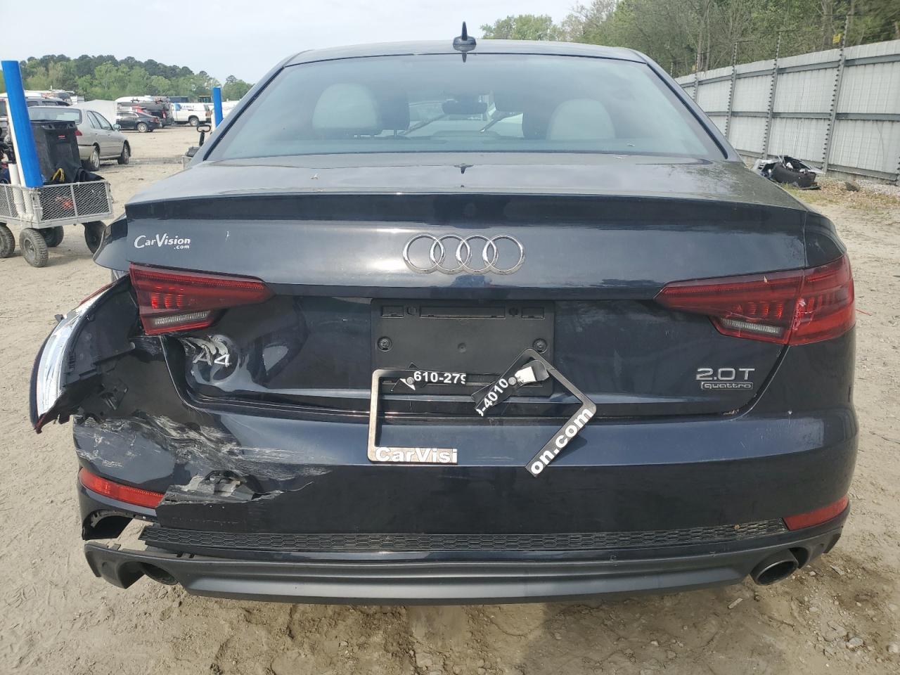 2018 Audi A4 Premium VIN: WAUDNAF43JA148591 Lot: 53117025