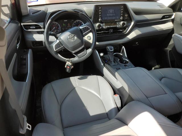  TOYOTA HIGHLANDER 2022 Red