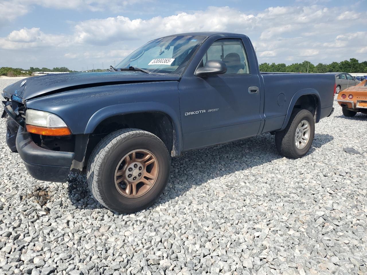 2002 Dodge Dakota Sport продається в Arcadia, FL - Front End
