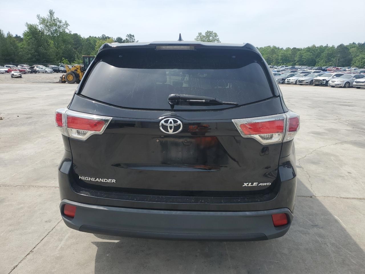 2015 Toyota Highlander Xle VIN: 5TDJKRFHXFS190380 Lot: 53699585