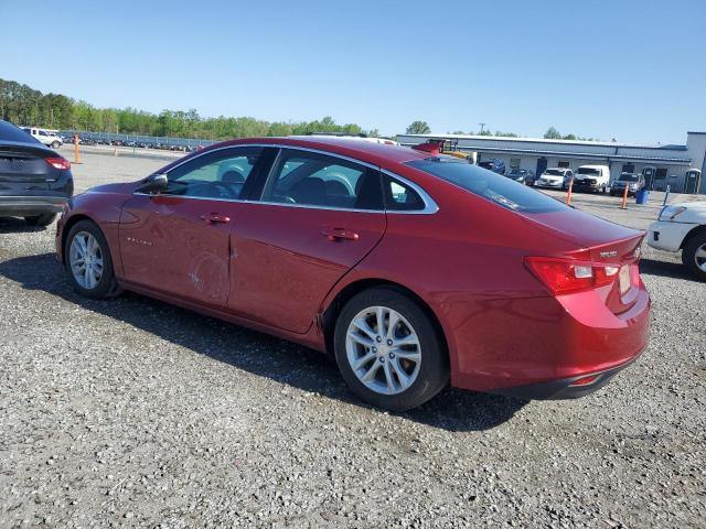  CHEVROLET MALIBU 2017 Czerwony