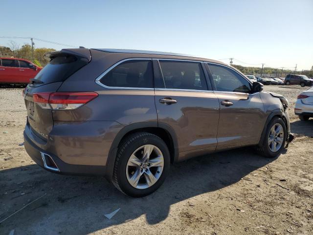  TOYOTA HIGHLANDER 2017 Brown