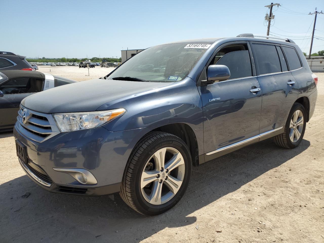 2013 Toyota Highlander Limited იყიდება San Antonio-ში, TX - Hail