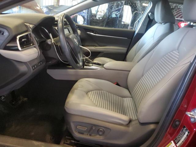  TOYOTA CAMRY 2018 Red