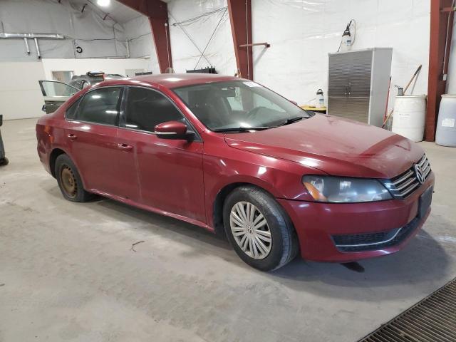  VOLKSWAGEN PASSAT 2015 Красный