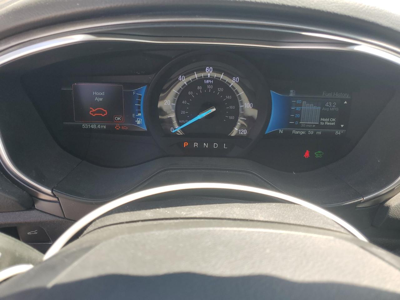 2019 Ford Fusion Se VIN: 3FA6P0LU1KR263966 Lot: 54038215