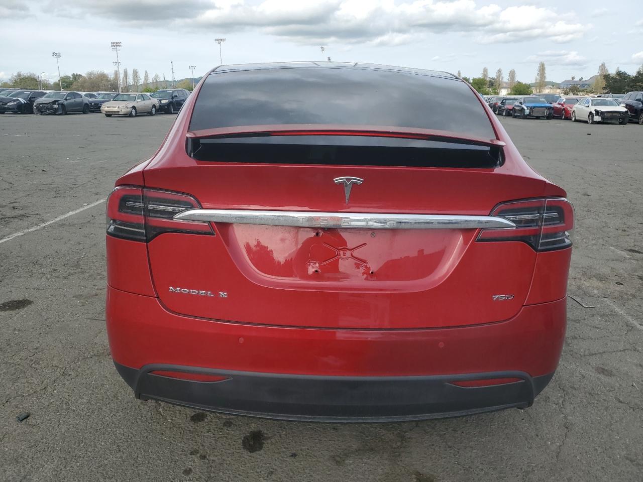 2017 Tesla Model X VIN: 5YJXCBE24HF018414 Lot: 52233535