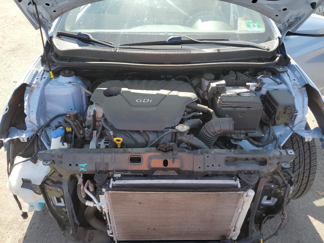 2014 Hyundai Accent Gls VIN: KMHCU4AE3EU699770 Lot: 54716055