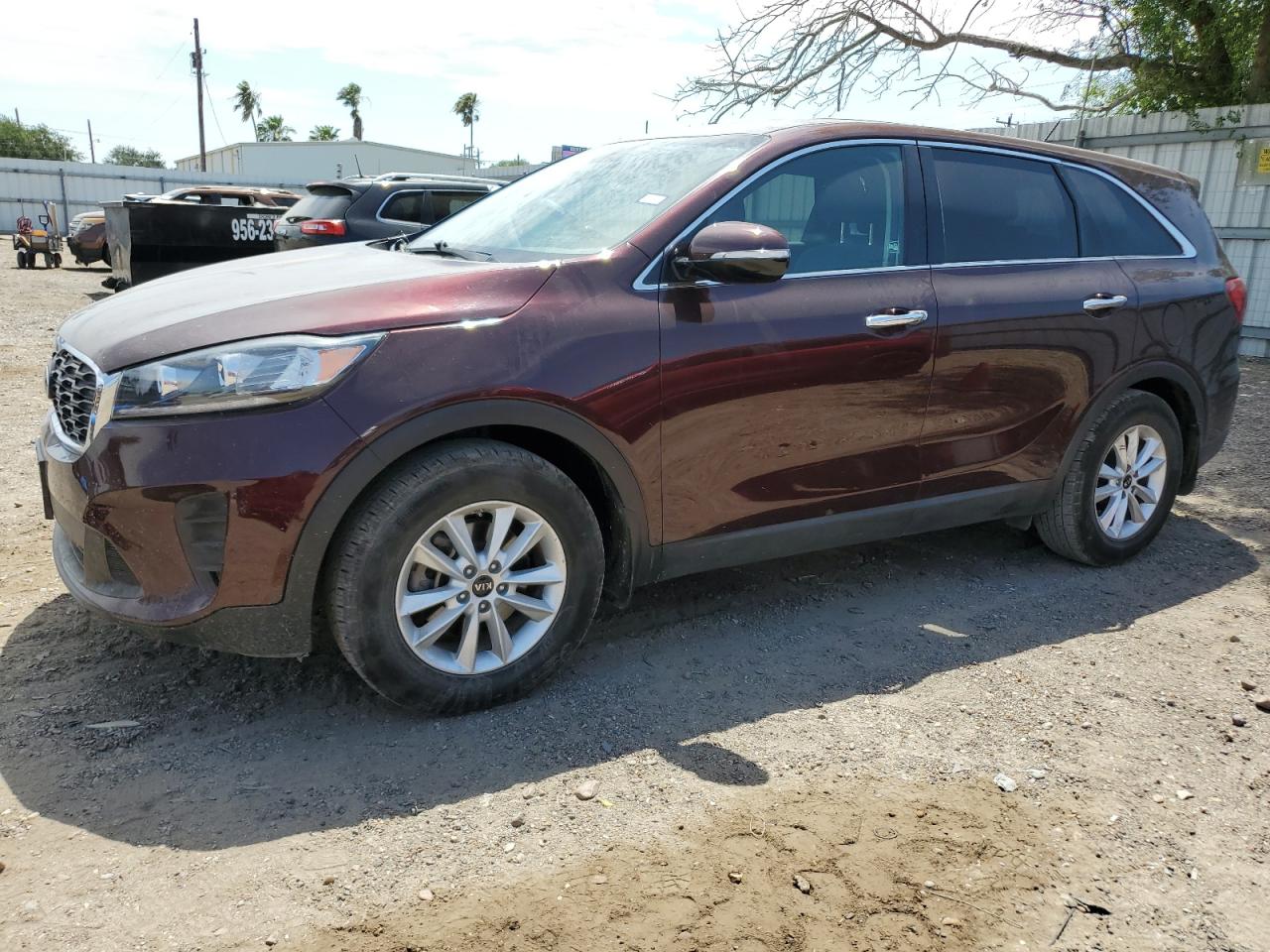 2020 Kia Sorento L продається в Mercedes, TX - Water/Flood