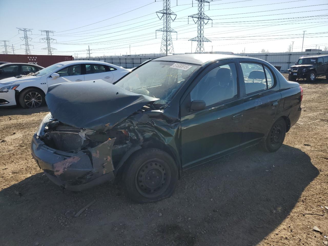 2001 Toyota Echo na sprzedaż w Elgin, IL - All Over