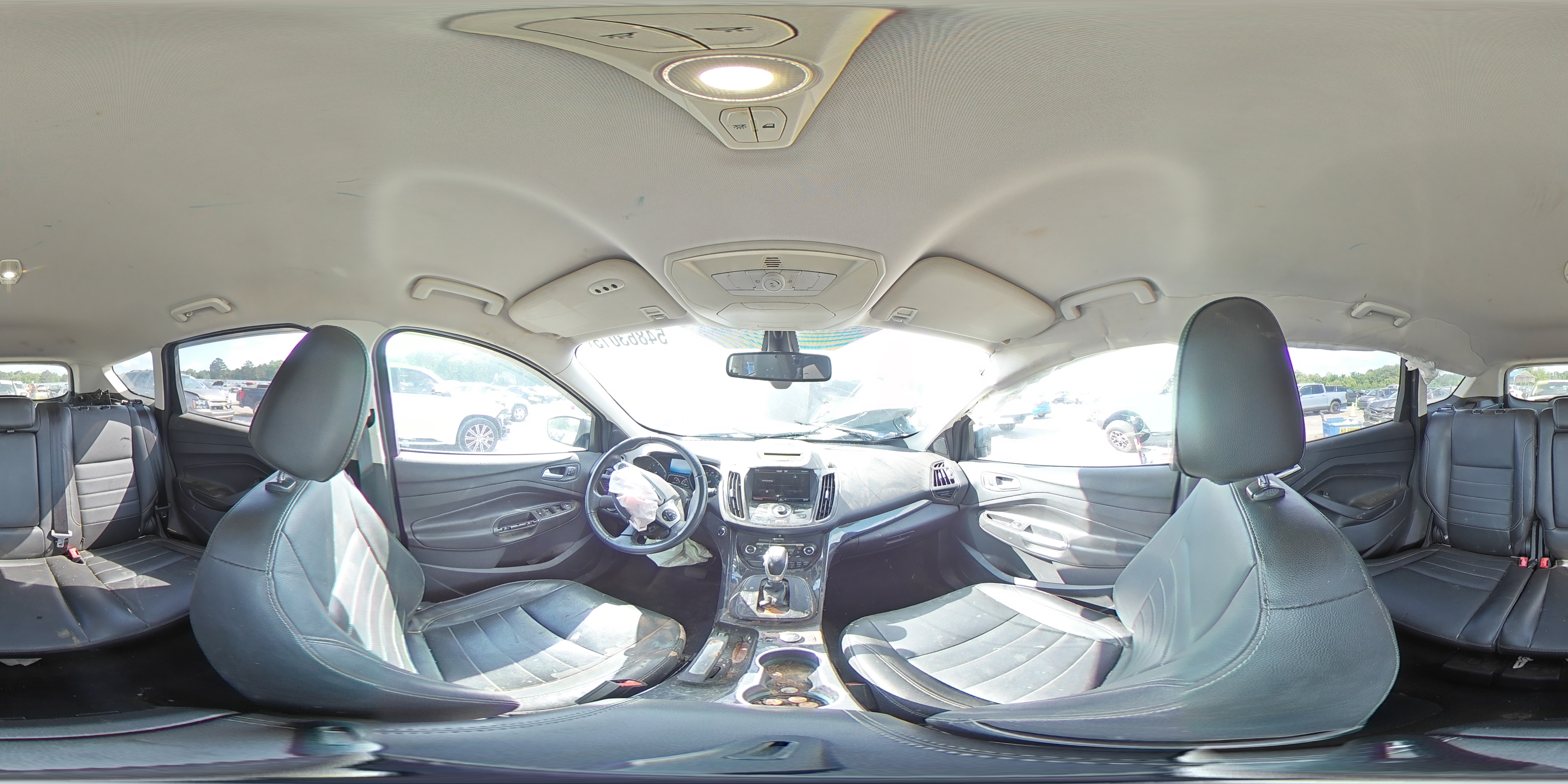 2014 Ford Escape Titanium VIN: 1FMCU0J96EUC49400 Lot: 54863015