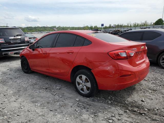  CHEVROLET CRUZE 2018 Красный