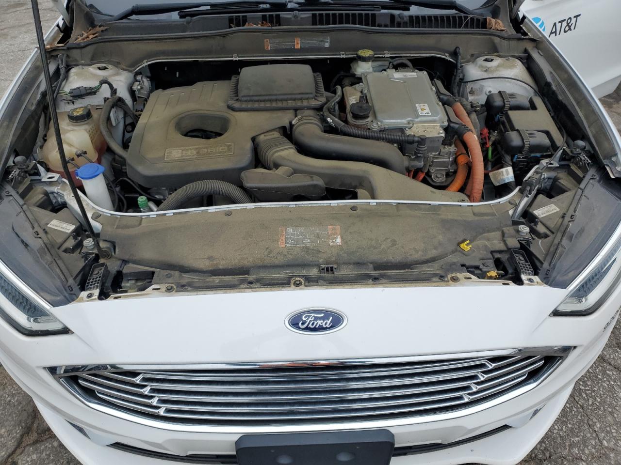 2017 Ford Fusion Se Hybrid VIN: 3FA6P0LU0HR409640 Lot: 54151375
